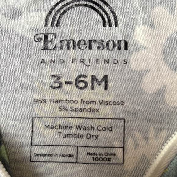 Posh Peanut & More 5 piece Bamboo Onesie Set 3-6M - Picture 13 of 16